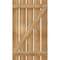 Ekena Millwork Spaced Board-n-Batten Shutters w/Z-Bar, Rough Sawn Western Red Cedar, 28 7/8W x 49H, PR RBS06Z29X049RWR - alternate 4